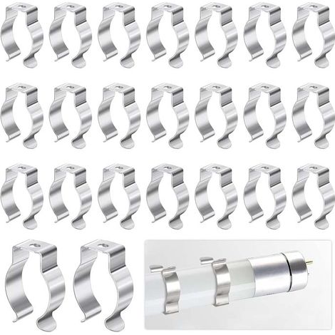 Jiajia AI, Clip de Fixation de Lampe 30Pcs Tube Fluorescent pour jardin, terrasse et extérieur (1/5)