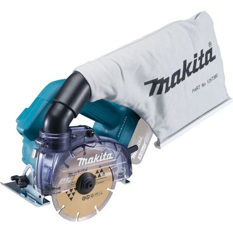 Makita – Scie à onglet sans fil DCC500Z 18V – Disque diamant 125 mm – Profondeur de coupe 40 mm – Moteur Brushless – Technologie XPT