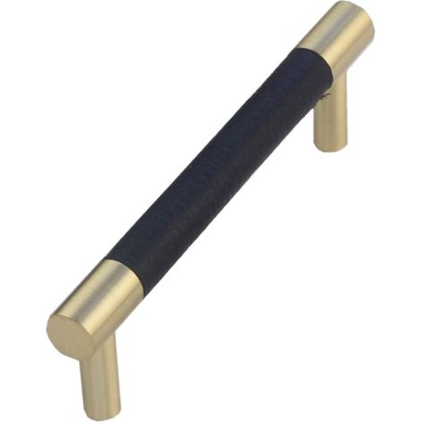 Armoire vachette noire en forme de 116T drawer handleen laiton, cabinet handles en cuivre (1/4)