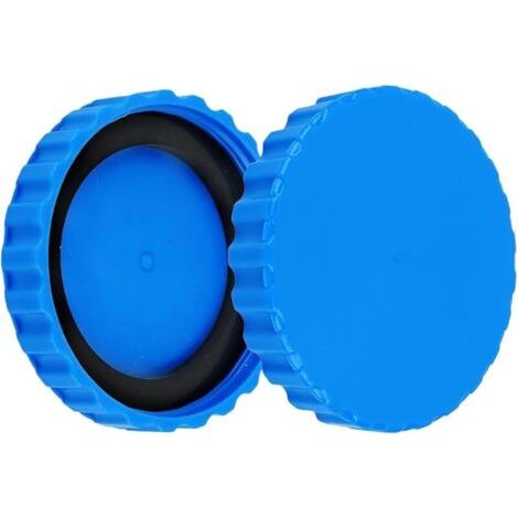 Pair Bouchons d'hiver pour Intex et Bestway piscines,100% résistantes au Gel et étanches, avec Joints Assortis,Accessoires de Piscine(2 Pièces) (1/5)