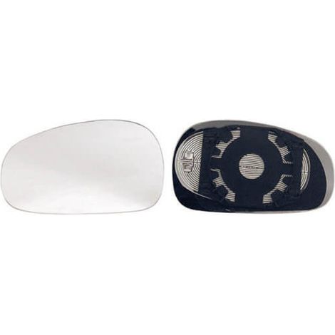 Verre de rétroviseur gauche asphérique chauffant Seat Leon 2 phase 1 2005-2009