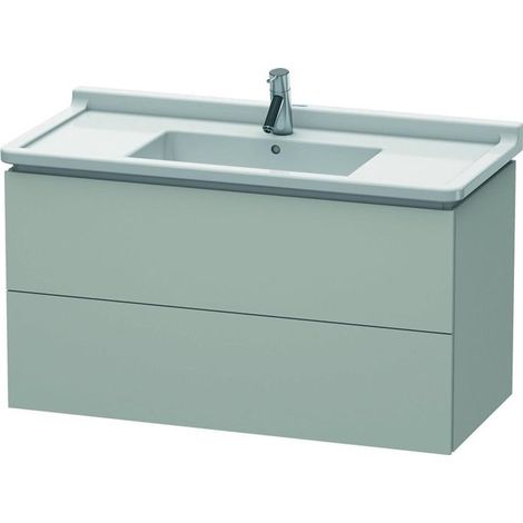 Duravit L-Cube Waschtischunterbau wandhängend, 2 Schubkästen, (1/5)