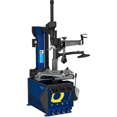Desmontadora de ruedas automática con brazo articulado y calderín (1/3)