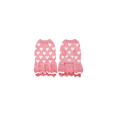 Pull T-shirt chaud pour chien et chat, vêtement d'hiver doux, veste chaude pour animal – (1/5)