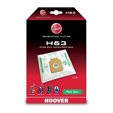 confezione di 4 sacchetti pure HEPA - Aspirapolvere - HOOVER - 366203663774033901 (1/3)