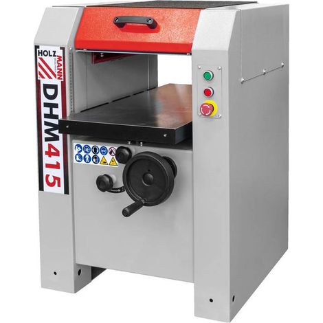 Holzmann – Dégauchisseuse-raboteuse 400V – Puissance 3kW – Table en fonte 1000mm – Vitesse d'avance 6,5m/min – Buse d'aspiration 120mm