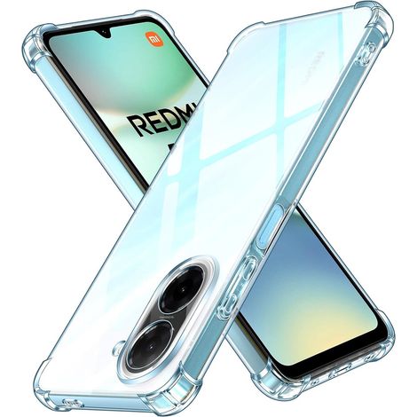 Étui pour Xiaomi Redmi A5, résistant aux chutes, transparent (1/5)