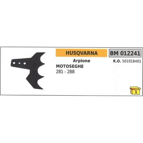 Arpione HUSQVARNA per motosega 281 288 012241
