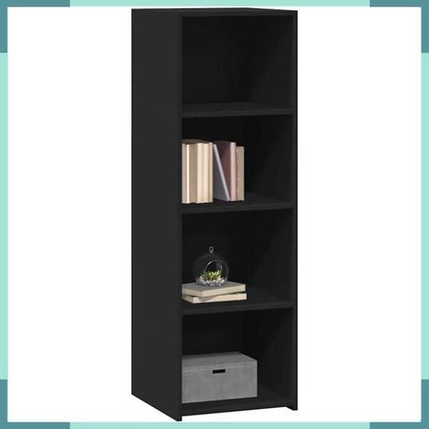 Buffet - 846384 - Noir - Bois d'ingénierie - 40 x 41 x 124 cm (1/5)