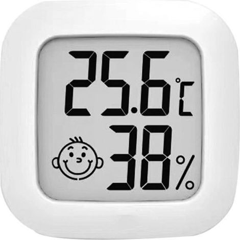 Hygromètre numérique haute précision 2 pièces, moniteur de température et jauge de confort hygromètre pour la maison, le bureau (1/5)