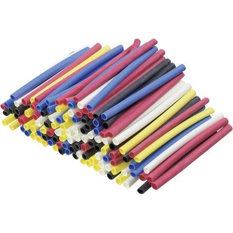 Assortiment de gaines thermorétractables 2:1 DSG Canusa 8011020990 Ø intérieur nominal (avant réduction): 1.60 mm 125 p (1/2)