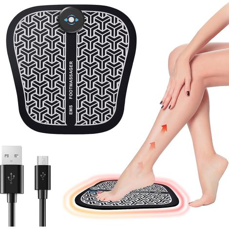 Masseur de pieds Masseur de pieds 6 modes pour stimuler la circulation sanguine et soulager les muscles-BDD (1/5)