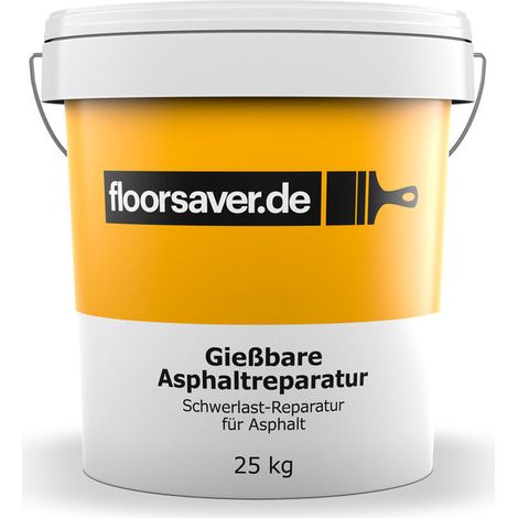 Floorsaver Giessbare Asphaltreparatur, Gussasphalt, 25kg