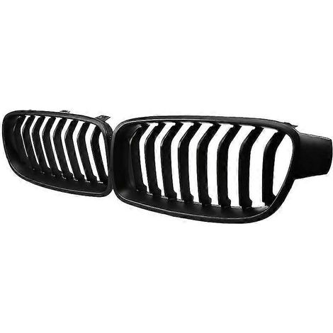 Calandre avant pour BMW Série 3 F30, F31 et F35 (2012-2018) (noire à une seule lamelle) (1/5)