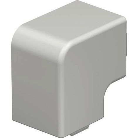 OBO Bettermann Calotta angolare piatta 40x40mm Cloruro di polivinile bianco puro RAL 9010, 6192831