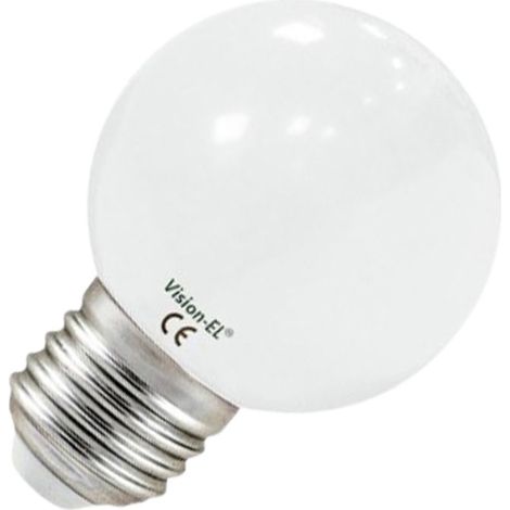 Ampoule LED E27 Bulb 1W 6000K Miidex Lighting® (1/4)