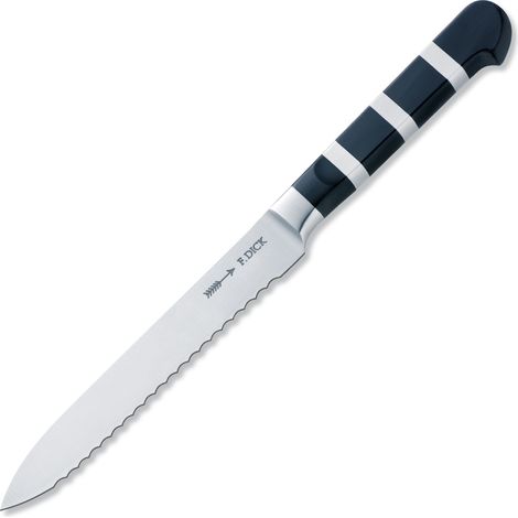 Dick Küchenmesser 1905 Universalmesser Klinge 13cm Wellenschliff, Stahl rostfrei (1/5)