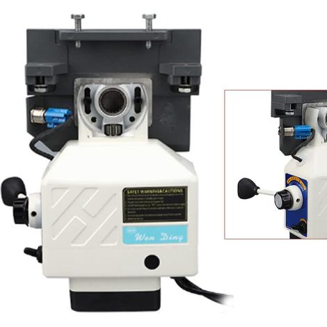 X-Achse Frästischvorschub, 220V Vorschubmotor Table Feed für bridgeport, Vorschub für Fräsmaschine Bohrmaschinen Schleifmaschinen und Werkzeugmaschinen