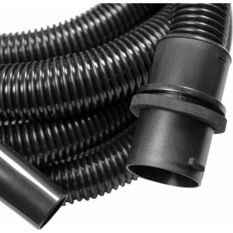Tuyau Aspirateur - 550 Cm - Diamètre 39 Mm - Compatible Avec Kärcher NT 360 Xpert NT 361 NT 362 NT 40/1 NT 45/1 Tact TE - Noir ×1 (1/4)