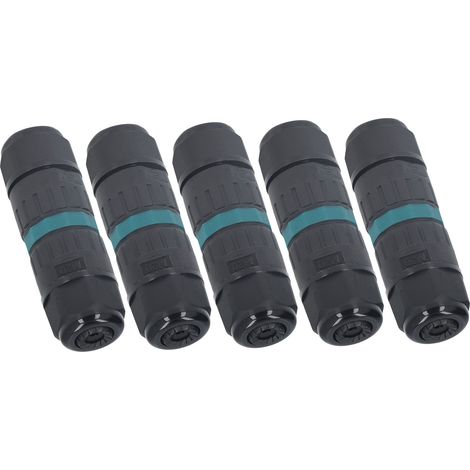 Stück wasserdichte M20 3-polige Schnellanschluss-Steckverbinder (9–12 mm) für den Außenbereich (1/5)