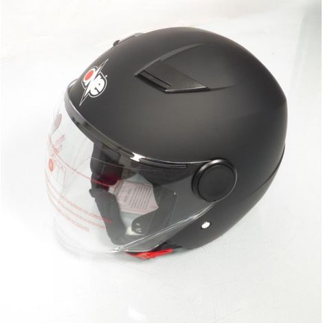 Jet-Helm „One“ in Mattschwarz für Damen und Herren, Größe M (1/4)