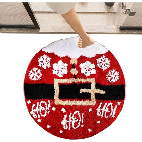 Tapis de bain SNøW FLA-ë , lavable , doux et moelleux , idéal pour les fêtes , offrant un confort op (1/5)