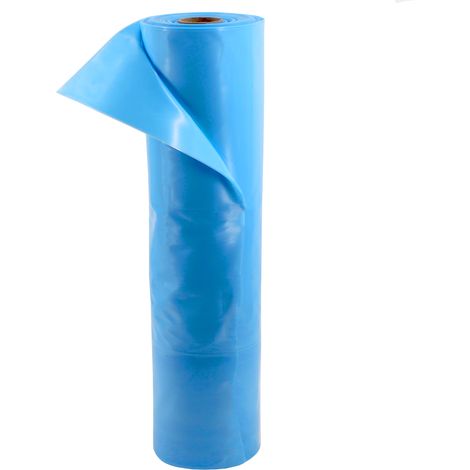 Aquagart 600 m² (300m × 2 m) film pare-vapeur bleu – LDPE 140 µm avec valeur sd de 100 m (1/5)