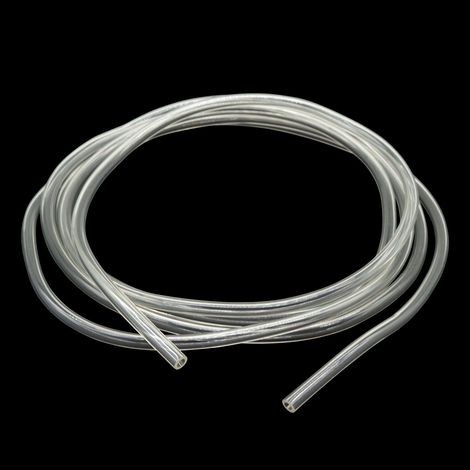 Tuyau flexible en plastique, 4 mm x 6 mm x 1,5 m de long, PVC transparent pour le transfert d'eau et d'air (1/5)