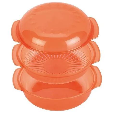 Vaporiera tonda per microonde 1.5 lt