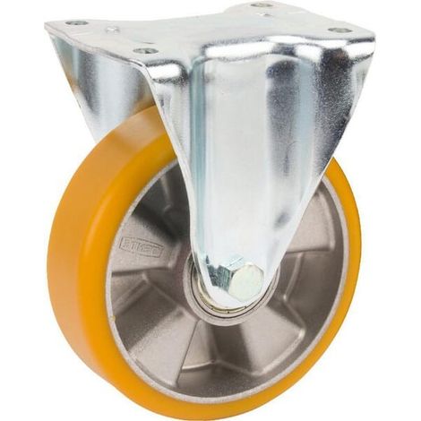 Roulettes pour charges lourdes à bandage en polyuréthane TENTE 4688ITP160P63 (1/3)