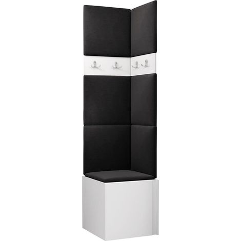 Conjunto para recibidor Pinis XXI, Polo 897, 186x42x46cm, Tapiz, Aglomerado laminado, Colocada, Montada en la pared