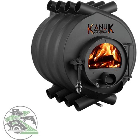 Kanuk Warmluftofen 10kW Holzofen Werkstattofen 2100101 (1/5)