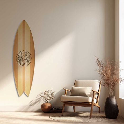 Planche de surf deco Beachwood (1/4)