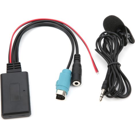 Adaptateur Bluetooth 5.0 AUX pour Autoradio Alpine avec Micro (1/5)