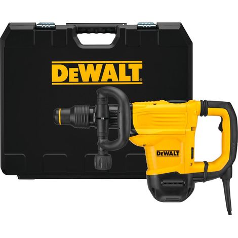 Dewalt – Marteau-piqueur SDS-max 10,5J 1350W – Force de frappe 10,5J – Alimentation filaire – Faible vibration 8.7 m/s² pour confort d'utilisation