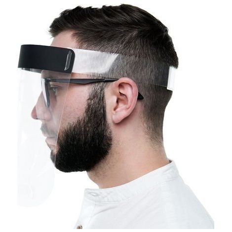 Casco protector 3mk máscara facial (1/5)