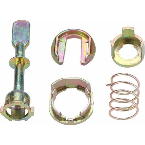 royaluxe - Pièces de rechange pour kit de réparation de serrure de porte avant gauche et droite pour VW POLO 6N 9N, modèle: 95, (1/5)
