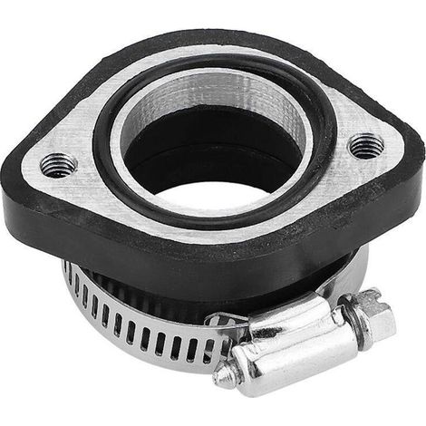 Motorcycle Carburetor Intake Manifold, Carburetor Primer Gasket, Rubber Adapter for VM24 Carburetor, Inner Diameter 28mm