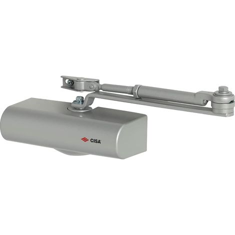Chiudiporta Aerodinamico in Alluminio D1416-03-0-97 Cisa
