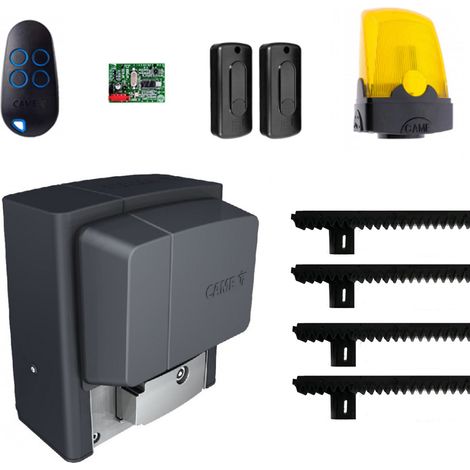 CAME BX 001U2923 U2923 Kit Con 4 MT Cremagliera Automazione Per Cancello Scorrevole Motore 400kg 230v