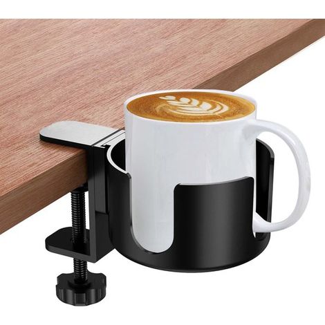Store8，Portavasos de escritorio，Soporte ajustable para botellas de escritorio，Aleación de aluminio，Para agua y bebidas (1/5)