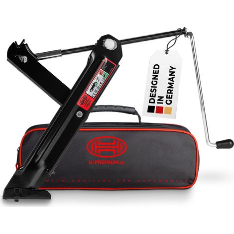 HEYNER® Wagenheber OEM Erstausrüsterqualität inkl. Tasche speziell für T5/T6 bis 1375 kg, ab Baujahr 2010 Scherenwagenheber OEM: 7E0 011 031 J BN3 Made in EU