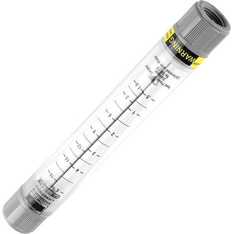 Rohrdurchflussmesser für Flüssigkeiten, 0,5–5 GPM / 1,8–18 LPM Durchflussmesser für Rohre (1/5)