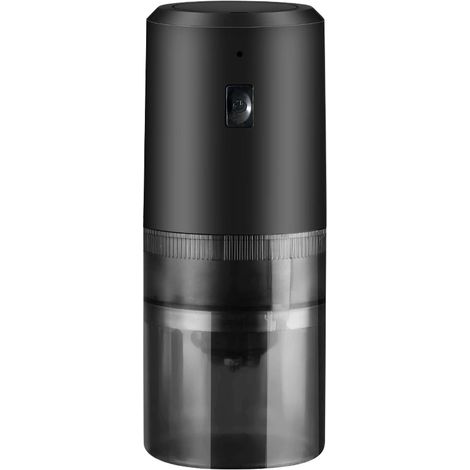 Moulin à café électrique portable en acier inoxydable pour grains de café, avec une mouture pratique pour l'espresso, le café filtre, à la maison, au bureau et en voyage.-AquaForge (1/3)