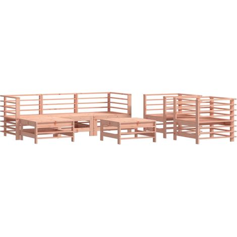 Maison Exclusive - Set Salotto da Giardino 7 pz in Legno Massello di Douglas (1/5)
