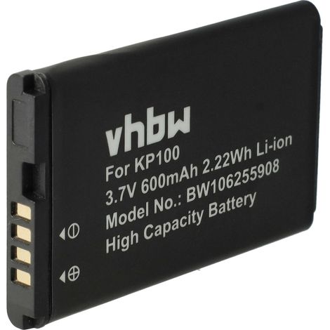 vhbw Akku Ersatz für LG SBPL0093402, SBPL0096602, SBPL0093301 für Handy Smartphone Telefon (600 mAh, 3,7 V, Li-Ion) (1/5)