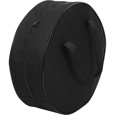 Paquet de Rangement Rond pour Câble, Pochette de Rangement en Tissu Oxford Noir, Étanche et Résistant à L’Usure, pour Tuyaux de Jardin et Camping-Cars (1/5)