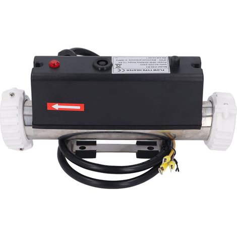 Chauffage de Piscine Thermostat de Chauffage électrique Thermostat avec Contrôle de la Température Auto-Chauffage pour Baignoire Spa Piscine Câblée 3KW l'arrêt. Le Bain à Remous du de la à (1/5)