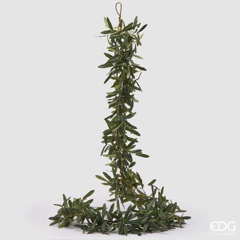 EDG Enzo De Gasperi Ghirlanda di Olivo L 185 Cm Green Verde (1/2)