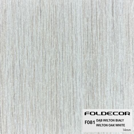 Tapón autoadhesivo fi14 roble Wilton blanco (hoja de 25 unidades) (1/5)
